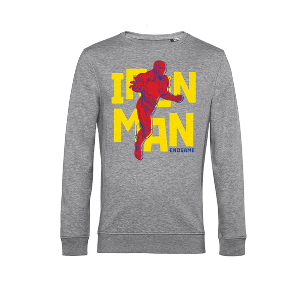 Avengers: Endgame Mikina Unisex (Text Pop Iron)