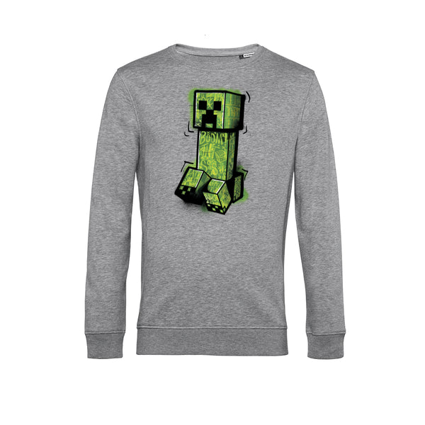 Minecraft Mikina Unisex (Graffiti Creeper)