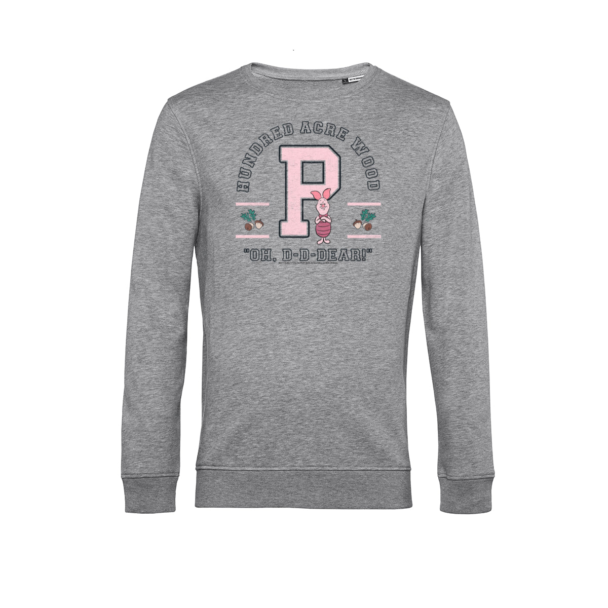 Winnie the Pooh Mikina Unisex (Piglet Collegiate)