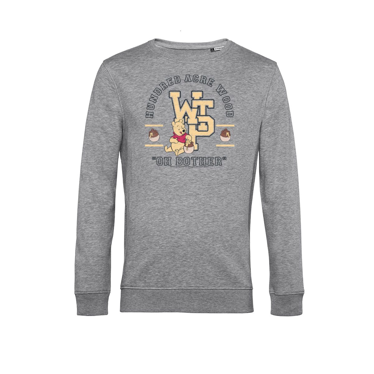 Winnie the Pooh Mikina Unisex (Winnie The Pooh Collegiate)