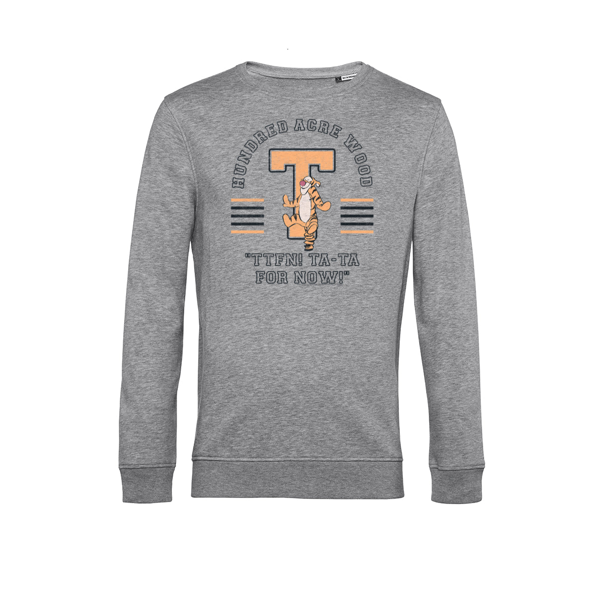 Winnie the Pooh Mikina Unisex (Tigger Collegiate)