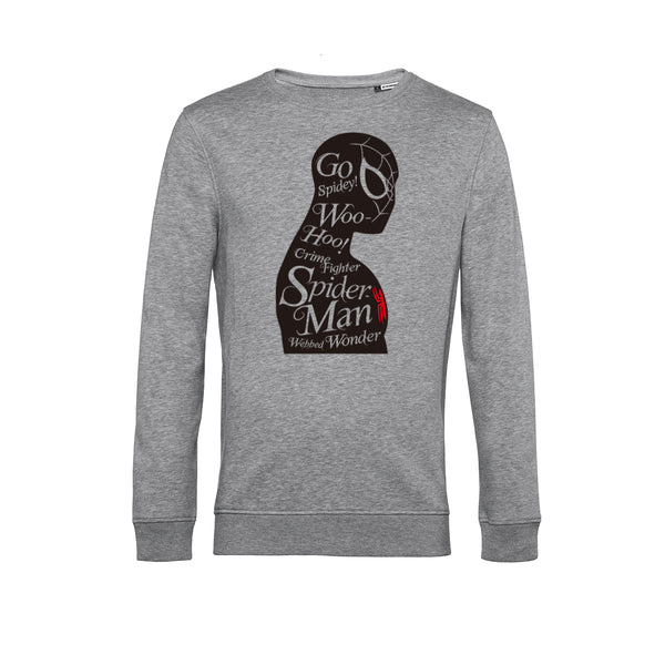Marvel Avengers Unisex Mikina (Spiderman Silhouette)