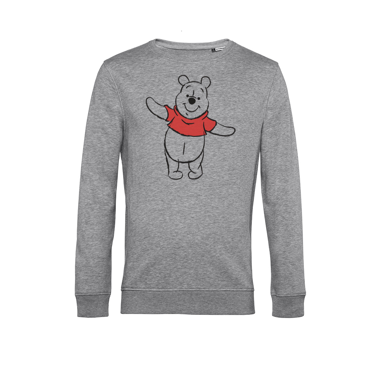 Winnie the Pooh Mikina Unisex (Basic Sketch Pooh)