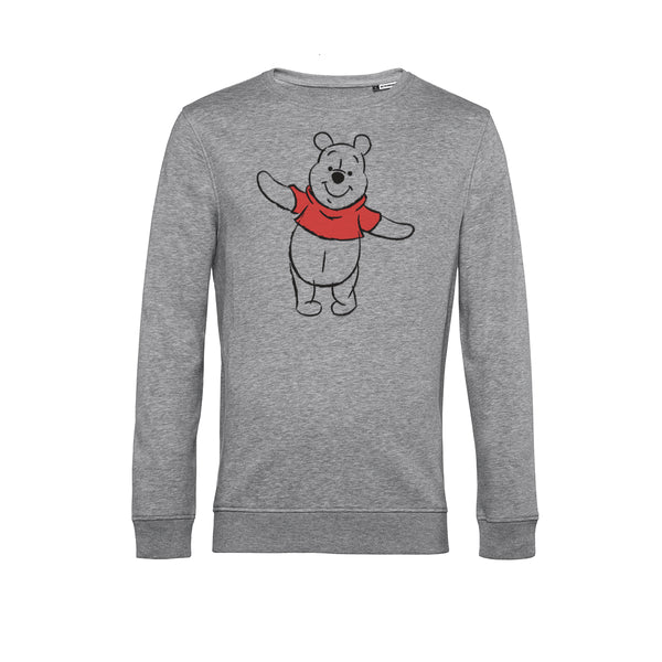 Winnie the Pooh Mikina Unisex (Basic Sketch Pooh)