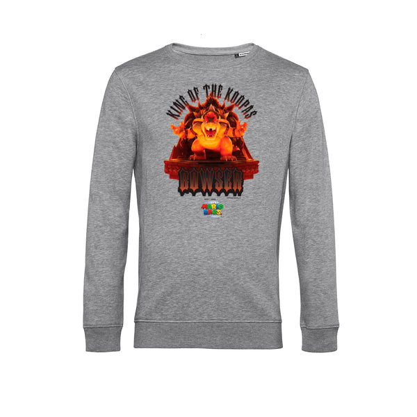 Super Mario Mikina Unisex (Bowser Statue)