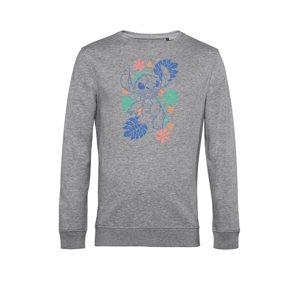 Lilo & Stitch Mikina Unisex (Retro Tropical Tonal Stitch)