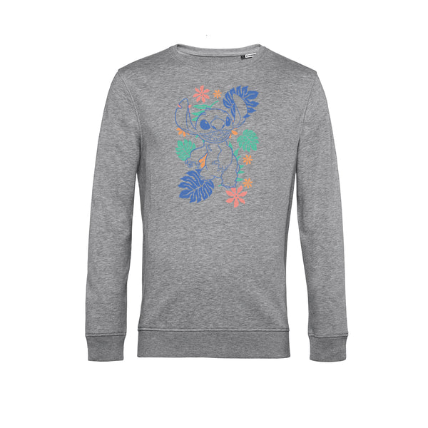 Lilo & Stitch Mikina Unisex (Retro Tropical Tonal Stitch)