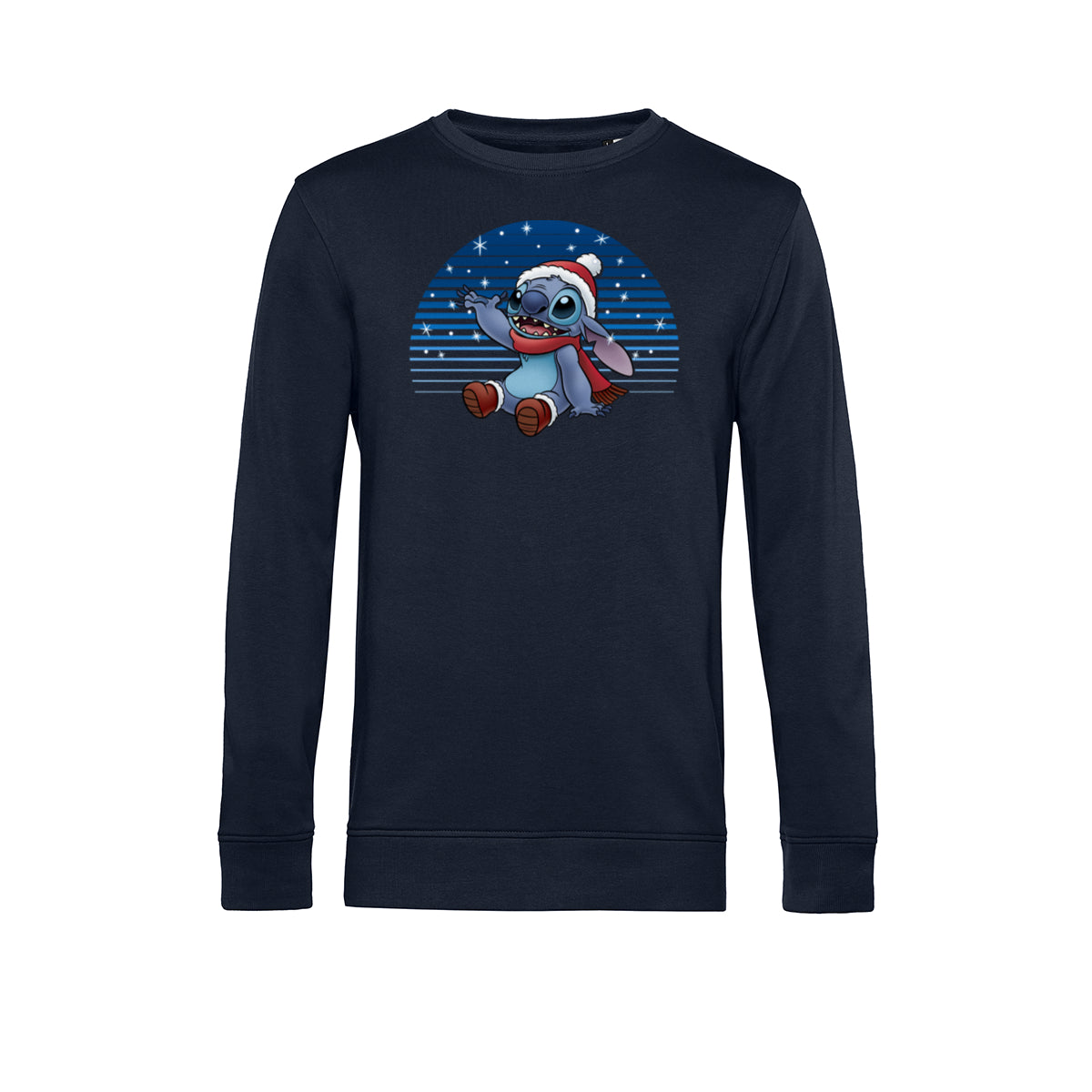 Lilo & Stitch Mikina Unisex (Snowing Stitch)