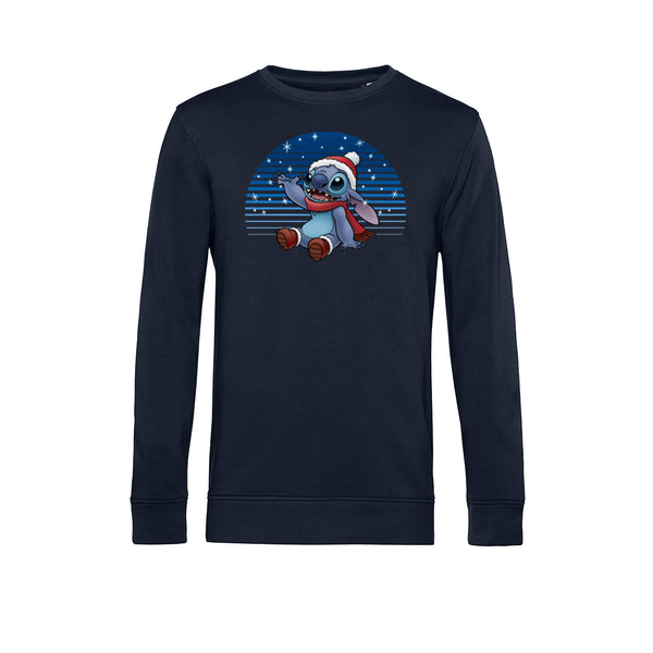Lilo & Stitch Mikina Unisex (Snowing Stitch)