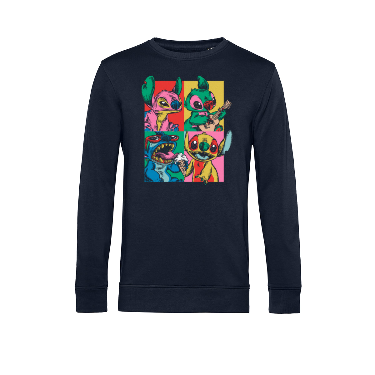 Lilo & Stitch Mikina Unisex (Grunge Stitch)