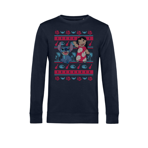 Lilo & Stitch Mikina Unisex (Lilo Hawaiian Pattern)
