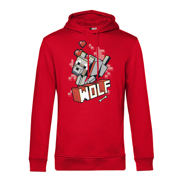 Minecraft - Wolf Held Unisex Hoodie