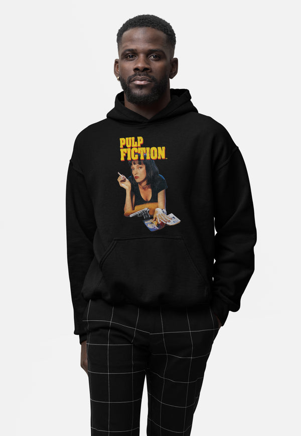 Pulp Fiction Mikina Unisex (Vintage Mia Wallace)