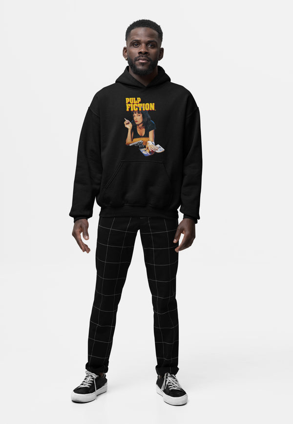 Pulp Fiction Mikina Unisex (Vintage Mia Wallace)