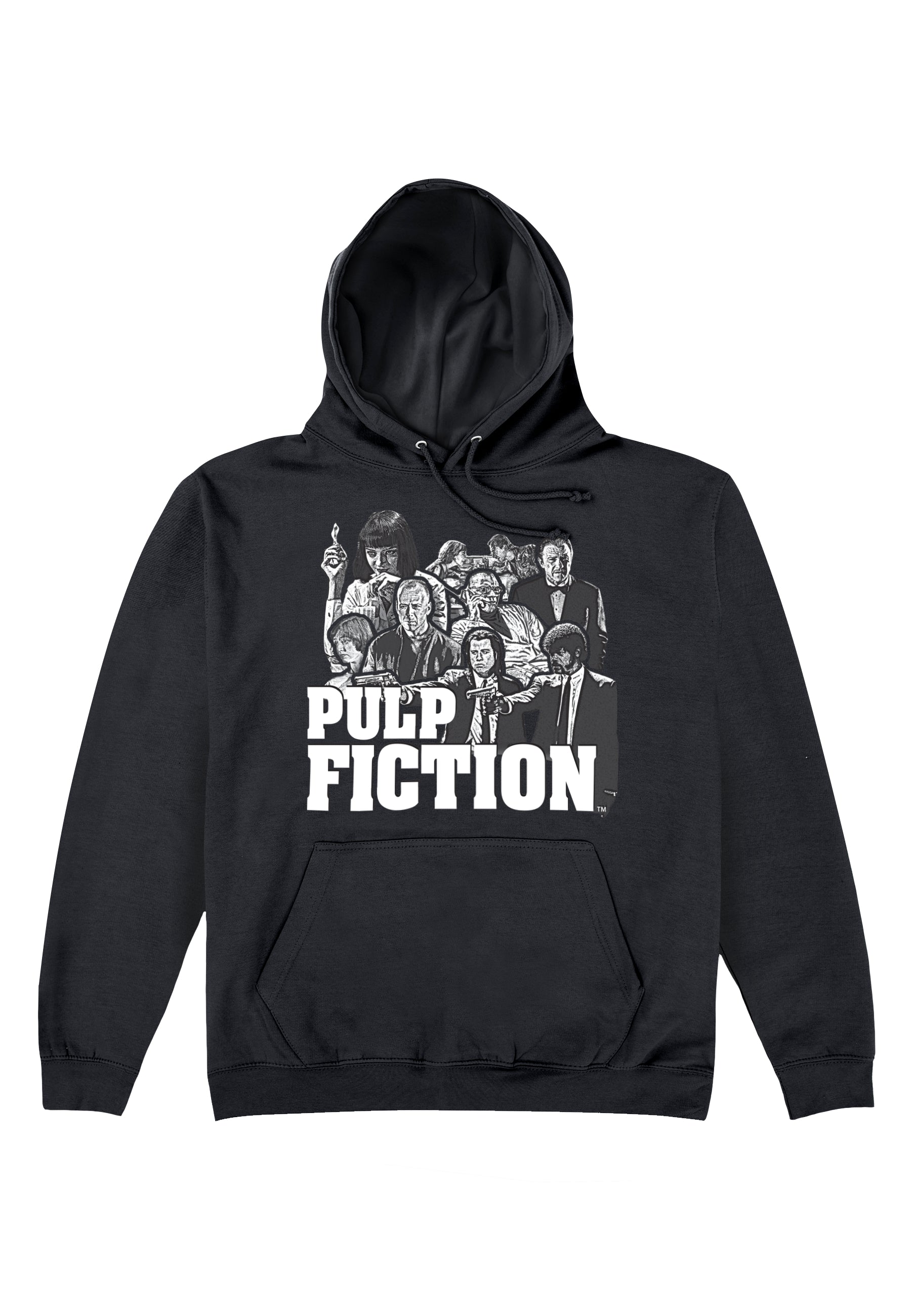 Pulp Fiction Mikina Unisex (Cast Graphic)