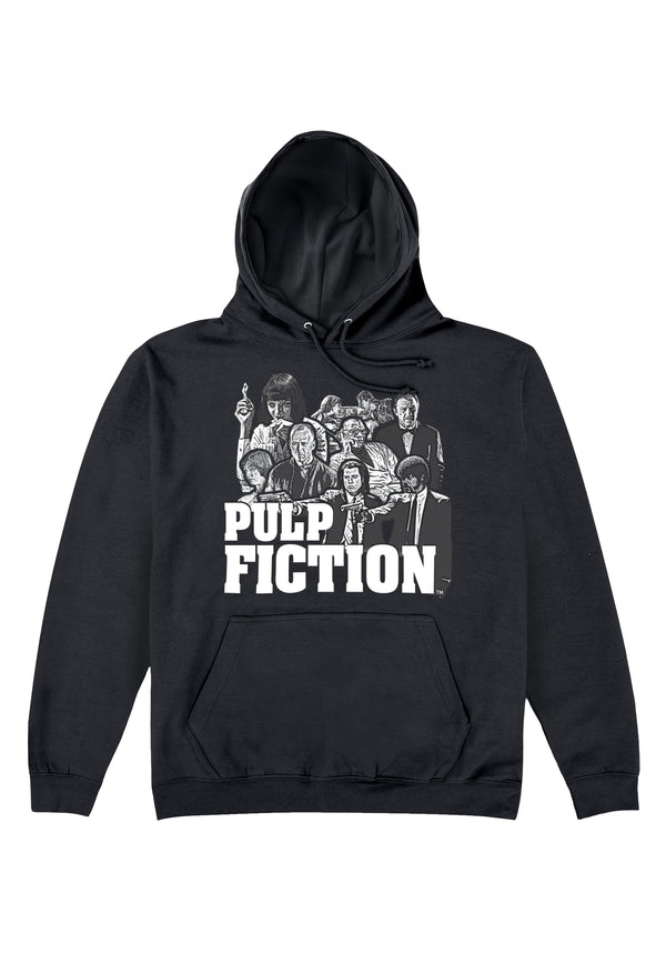 Pulp Fiction Mikina Unisex (Cast Graphic)