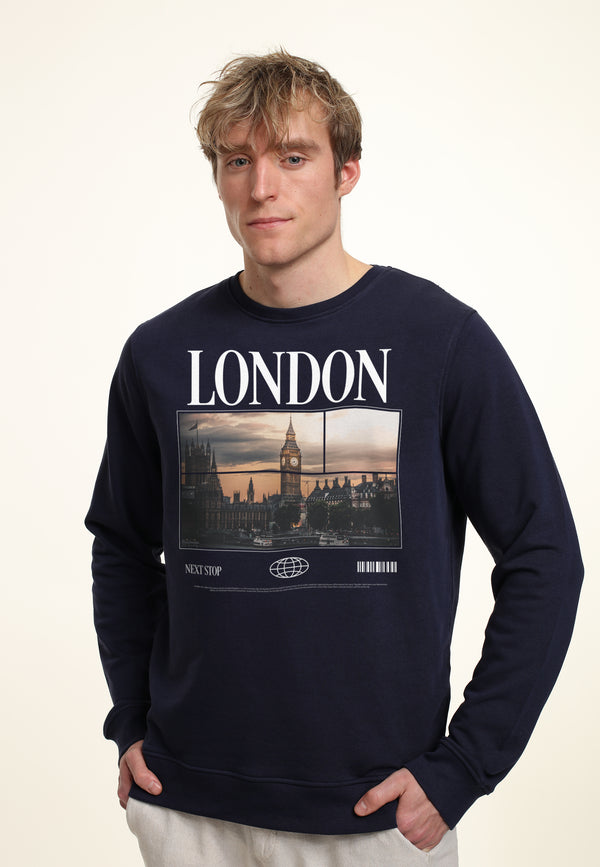 Ein weiterer Londoner Sweatshirt -Stopp (nächste Station - London Sweatshirt)