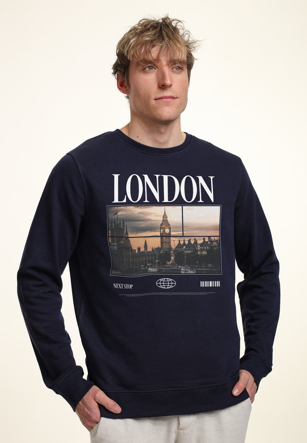 Ein weiterer Londoner Sweatshirt -Stopp (nächste Station - London Sweatshirt)