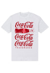 Coca Cola Tričko Dámské (Spliced White)