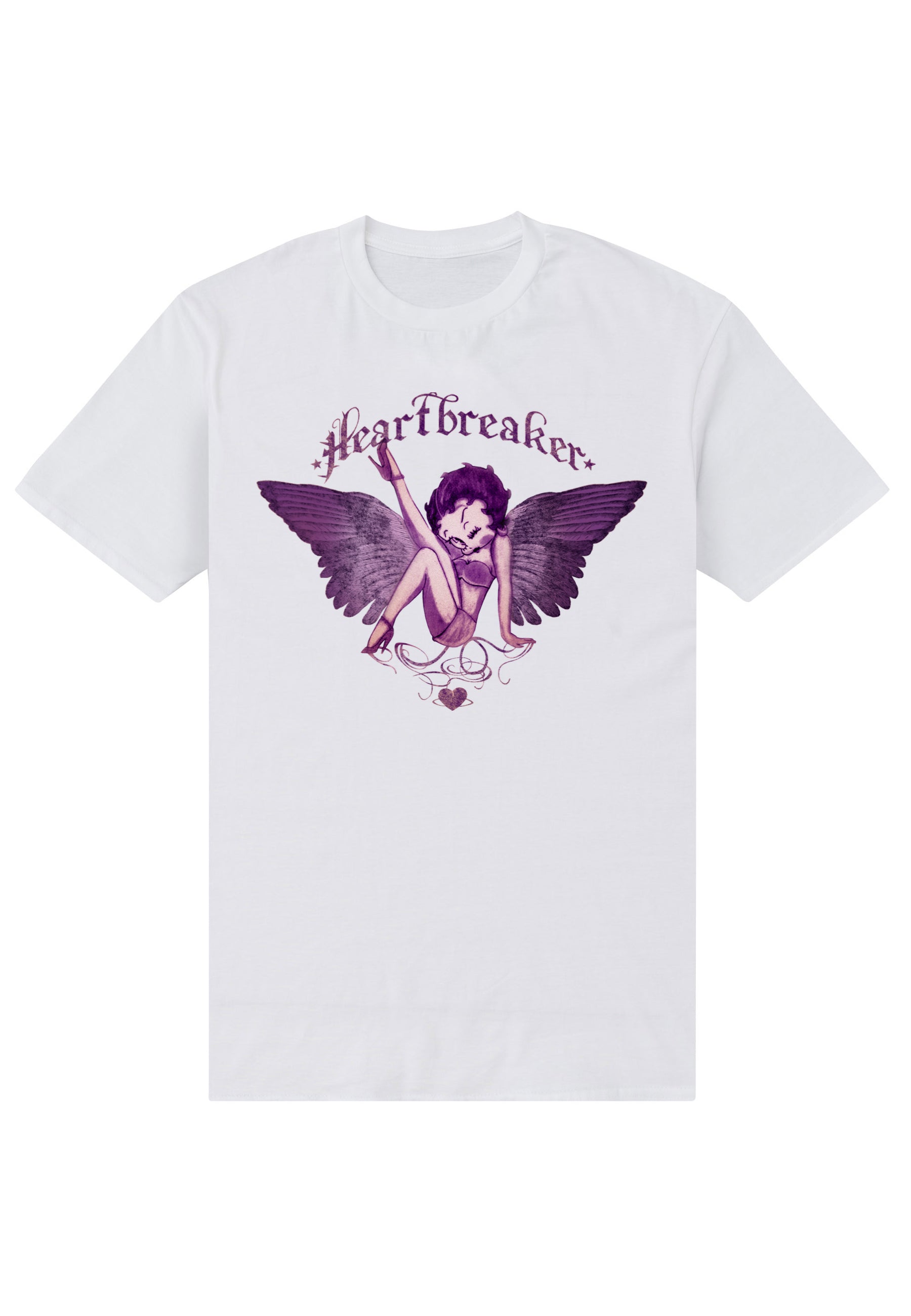 (Z)Malovaná Kráska Triko (Betty Boop - Heartbreaker Tattoo T-Shirt)