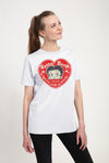 Betty Boop Tričko (Oop A Doop Love Heart T-Shirt)