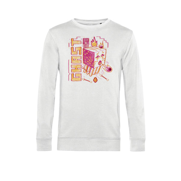 Minecraft Mikina Unisex (Acid Sketch Ghast)