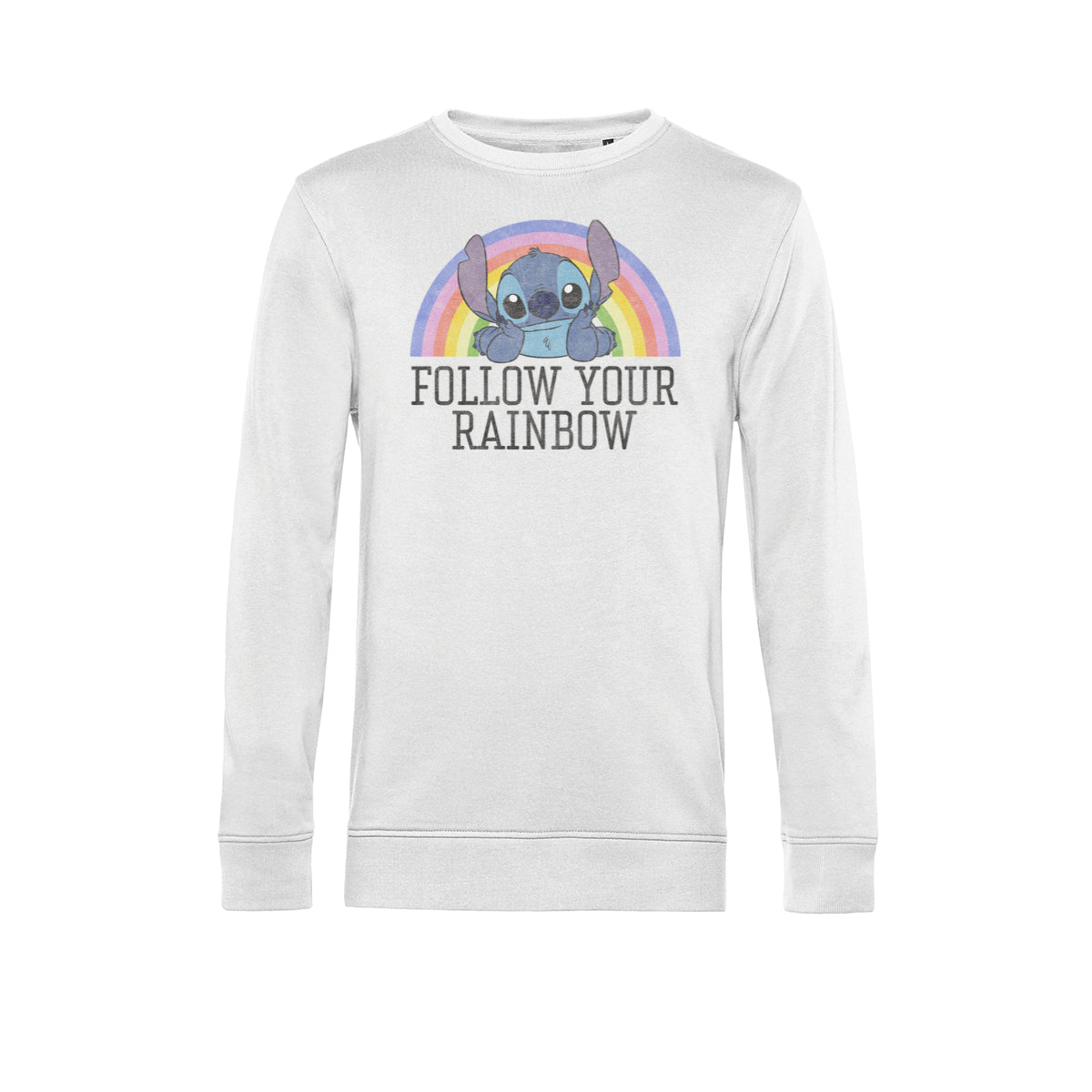 Lilo & Stitch Mikina Unisex (Stitch Rainbow)