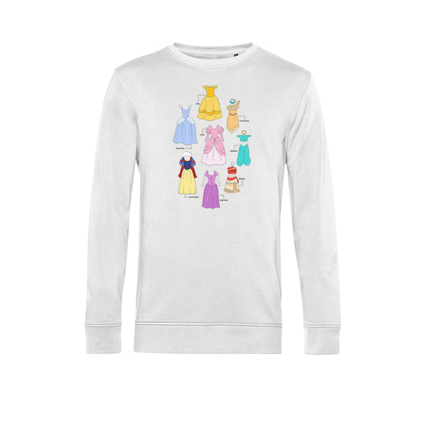 Princesses Mikina Unisex (Textbook Dresses)