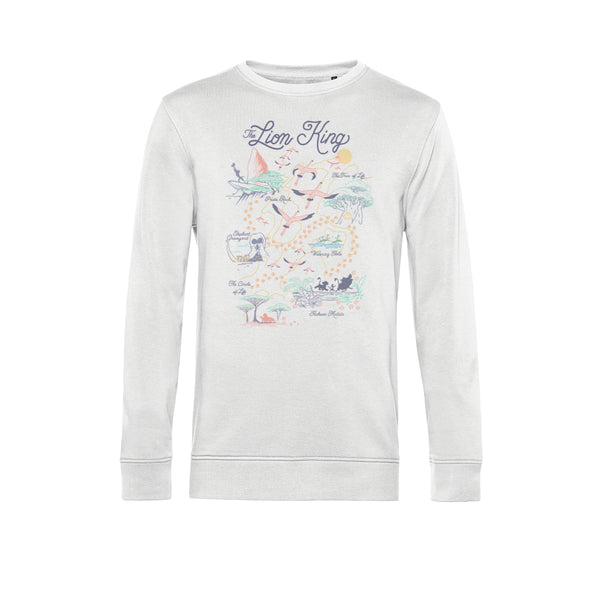 The Lion King Mikina Unisex (Map of the World)