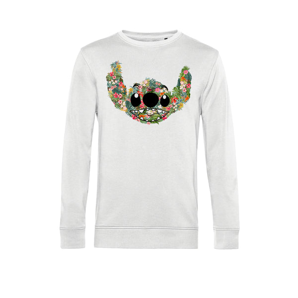 Lilo & Stitch Mikina Unisex (Stitch Floral)
