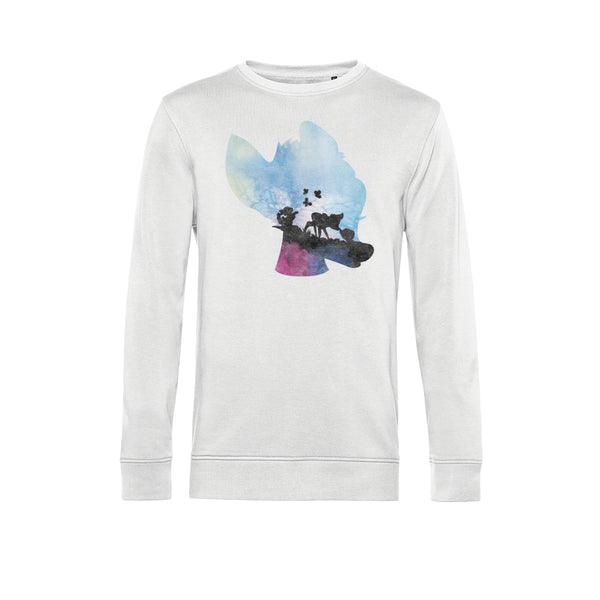 Bambi Mikina Unisex (Watercolor Bambi)