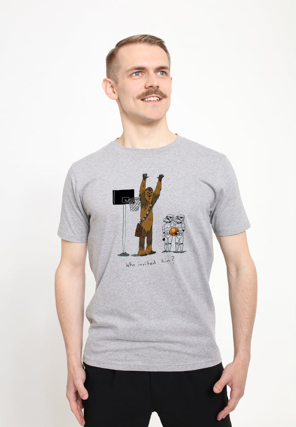 Star Wars Tričko Unisex (Chewie Basketball)
