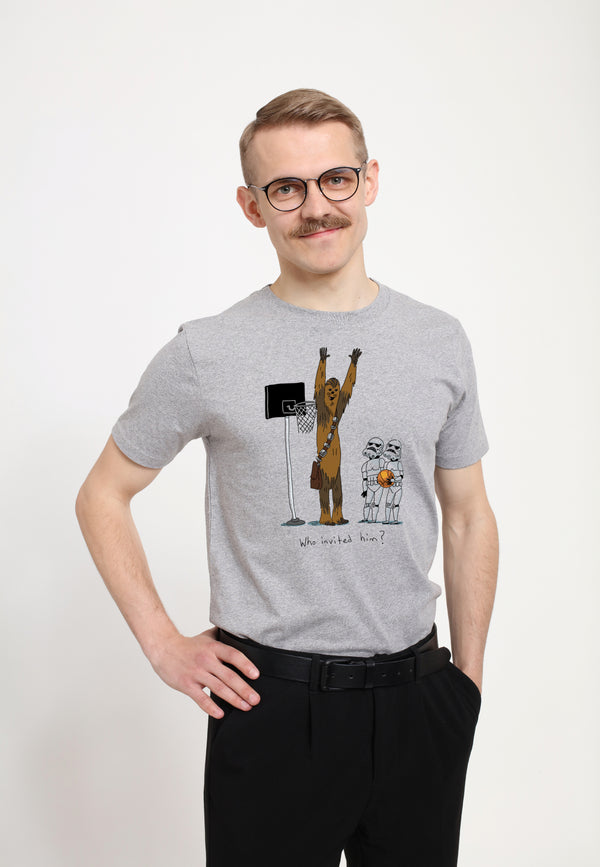 Star Wars Tričko Unisex (Chewie Basketball)