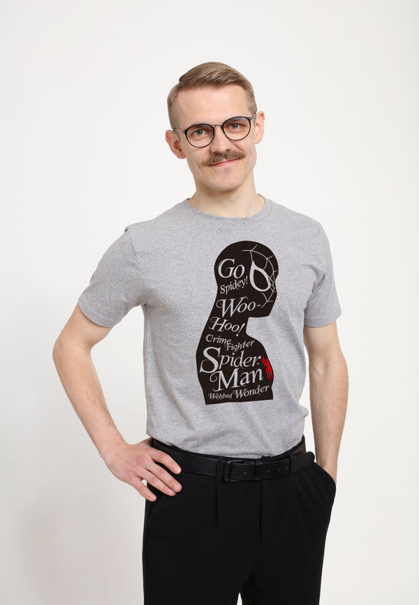 Marvel Avengers Tričko Unisex (SpiderMan Silhouette)