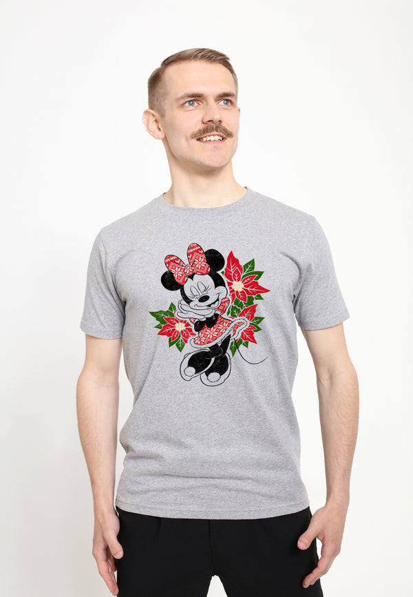 Mickey Classic Tričko Unisex (Christmas Fairisle Minnie)