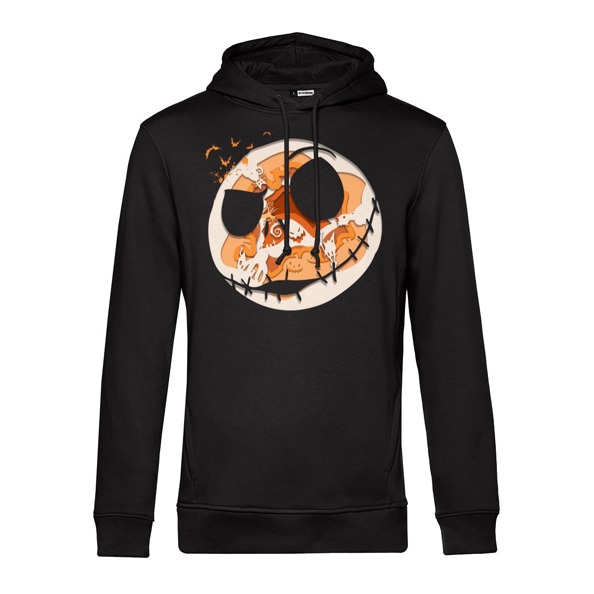 Disney Classics Nightmare vor Weihnachten - Papier Halloween Herren Hoodie