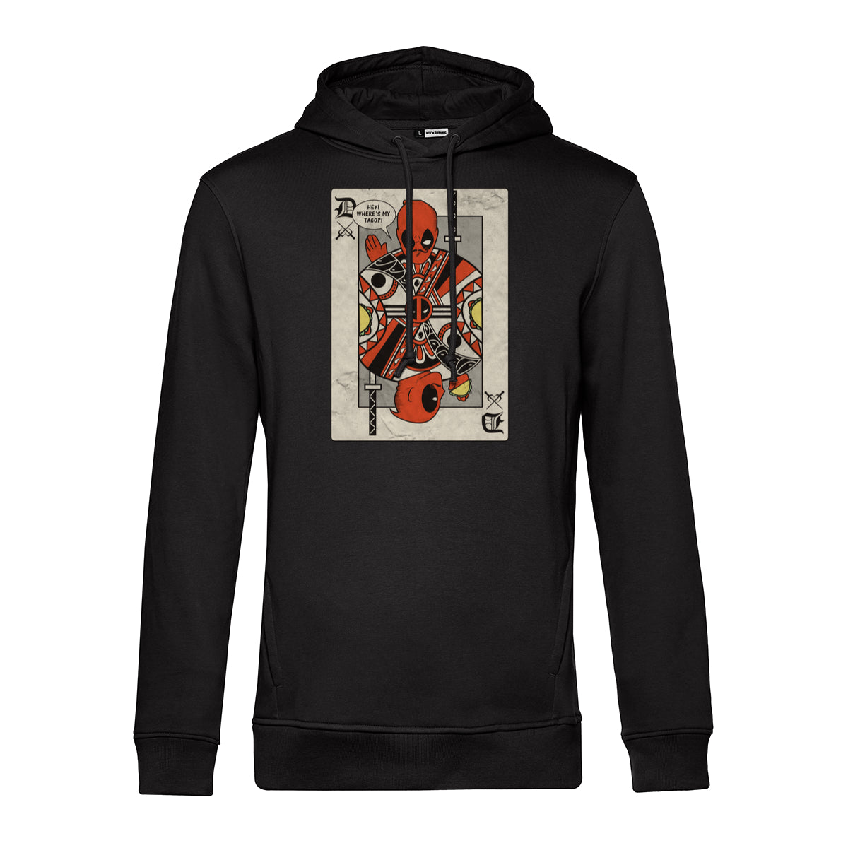 Marvel Deadpool Mikina Unisex (Deadpool Playing Card)