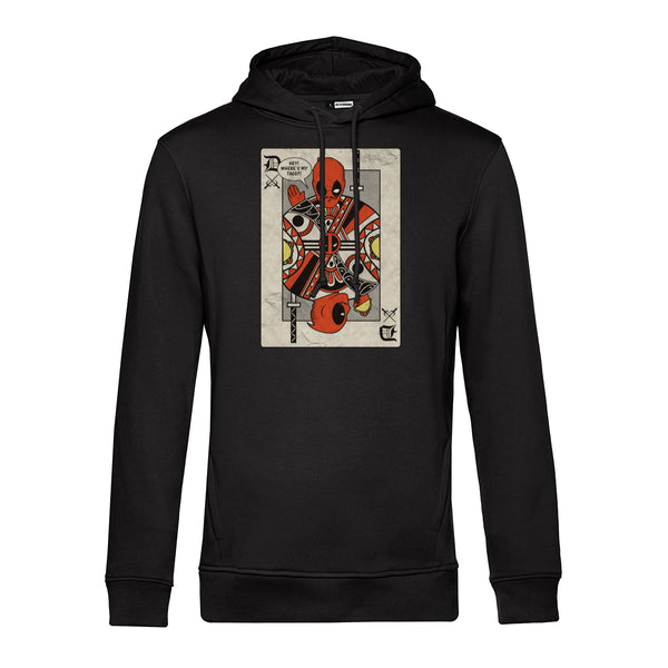 Marvel Deadpool Mikina Unisex (Deadpool Playing Card)