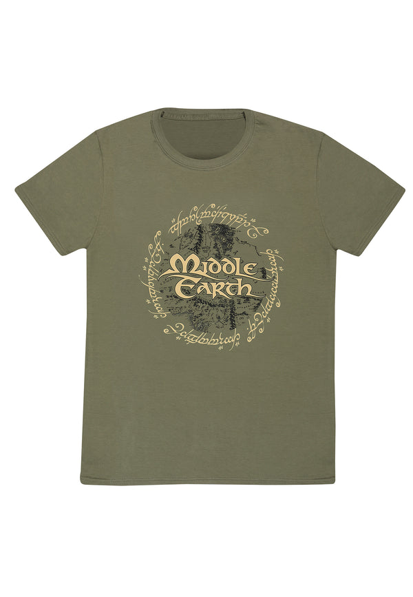 Pán Prstenů Tričko (Lord Of The Rings - Middle Earth T-shirt)