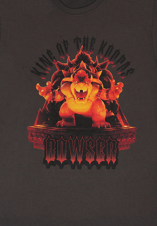 Nintendo Super Mario Bros T-Shirt (Bowser-Thron-T-Shirt)