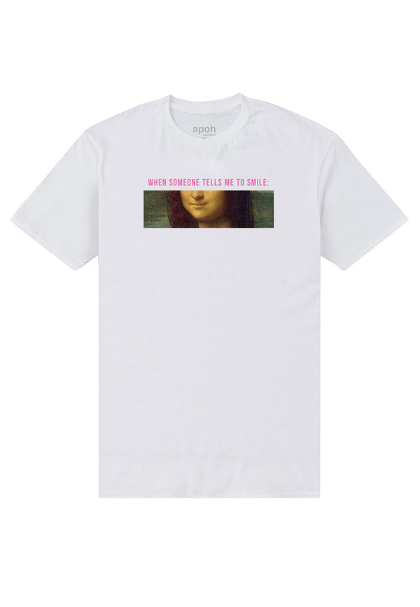 Da Vinci T-Shirt (Apoh da Vinci Smile Mona T-Shirt)