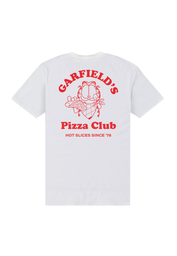 Garfield Pizza T-Shirt (Garfield 45 Pizza Club T-Shirt)