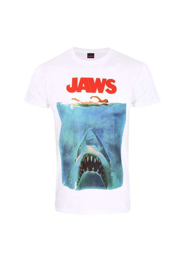 Jaws T -Shirt (Jaws -Poster T -Shirt)