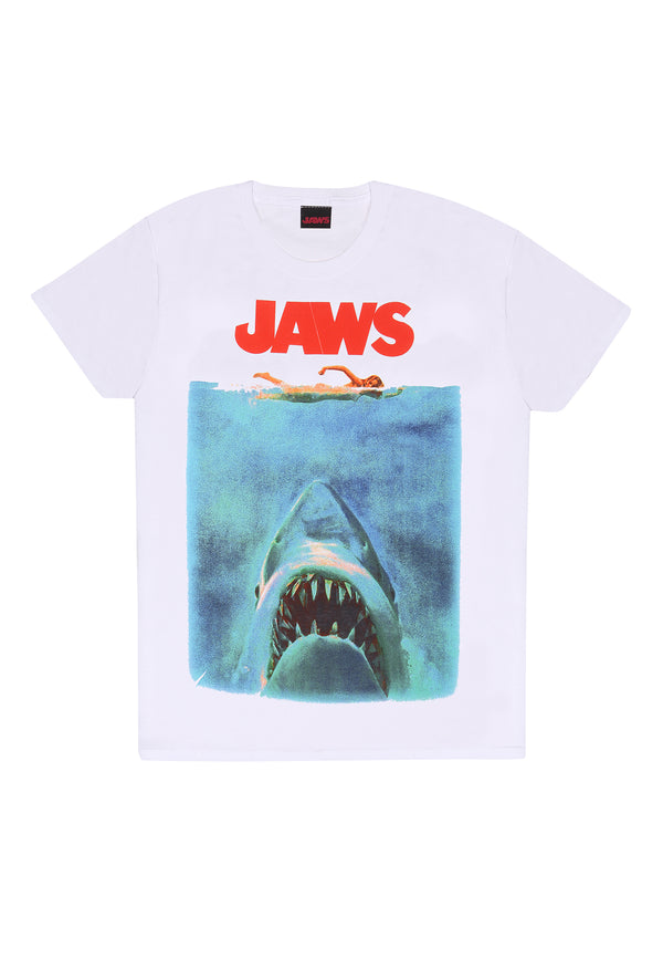 Jaws T -Shirt (Jaws -Poster T -Shirt)