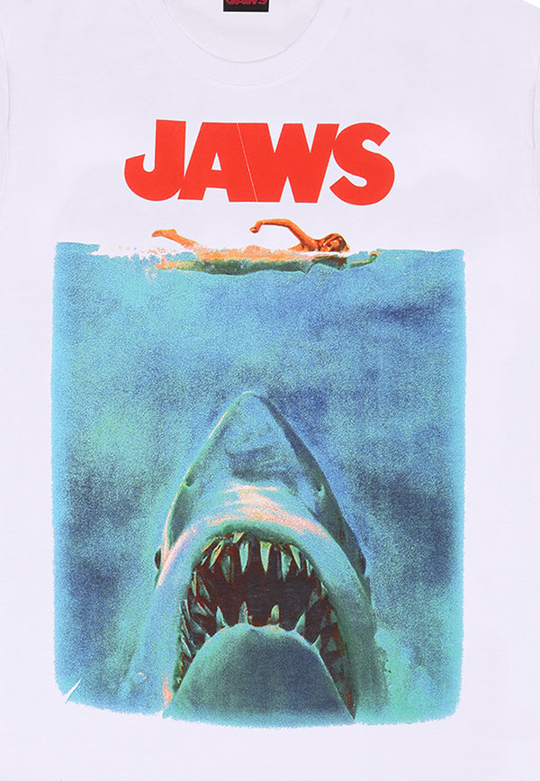 Jaws T -Shirt (Jaws -Poster T -Shirt)