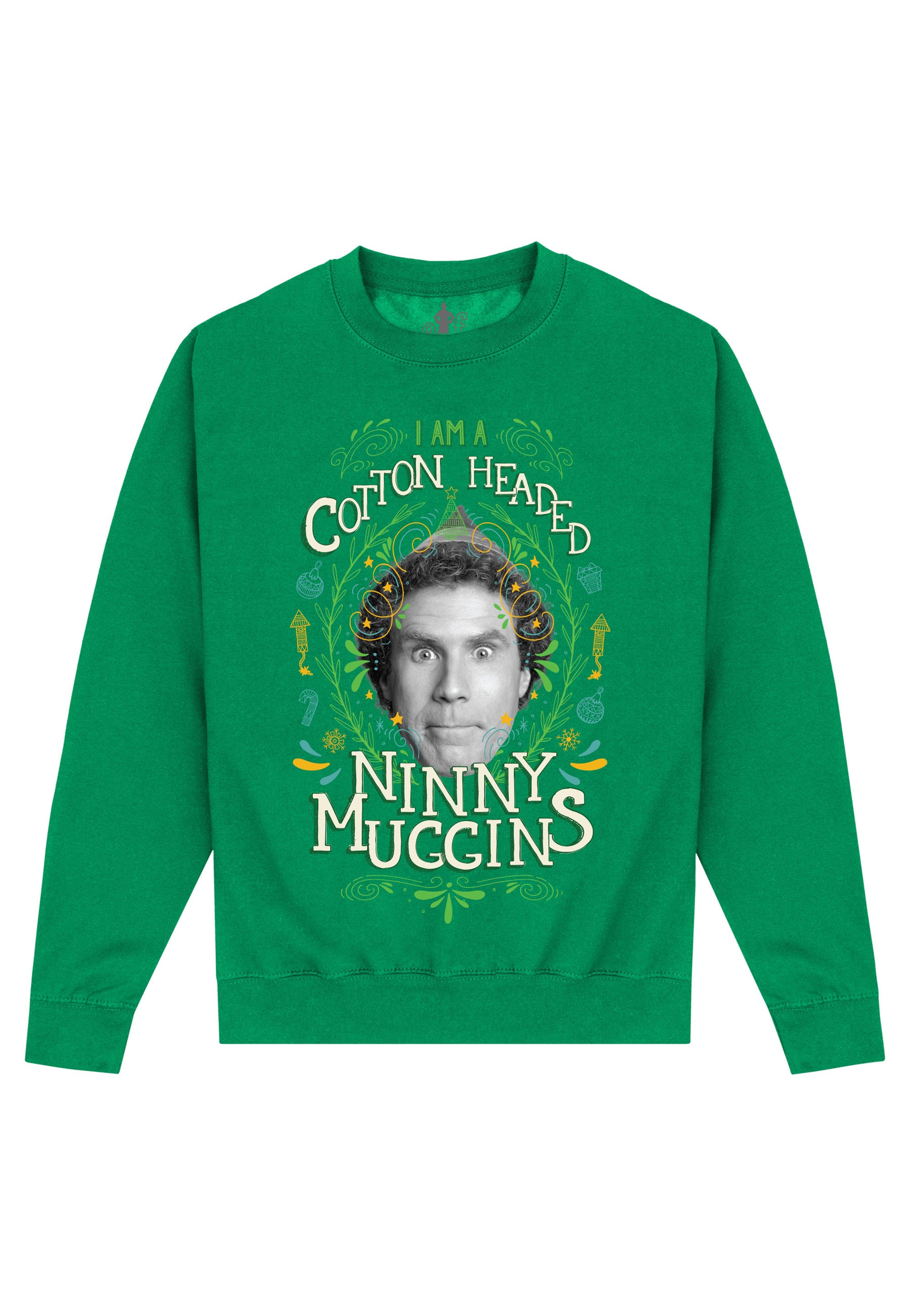 Elf Green Sweatshirt (Elf -Baumwollköpfe Sweatshirt)