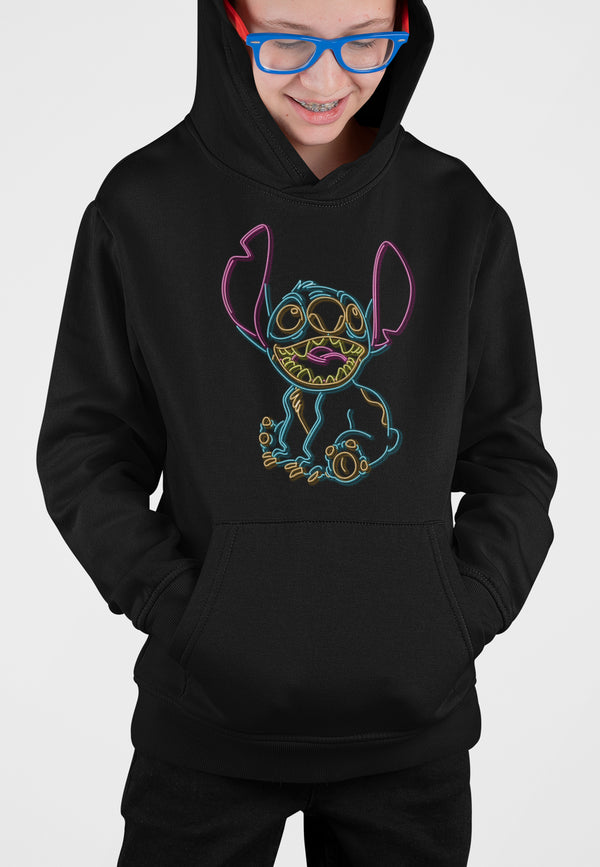 Lilo & Stitch Mikina (Neon Stitch)