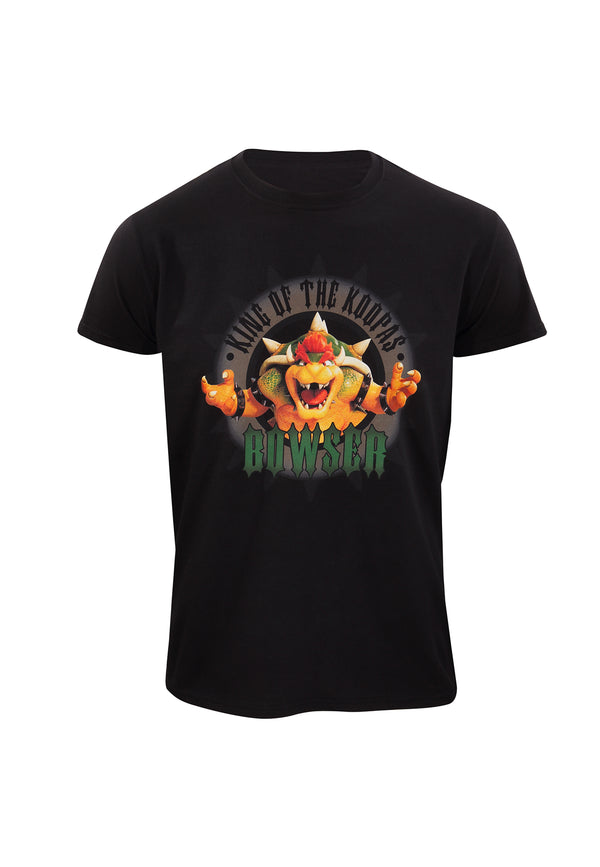 Nintendo Super Mario Bros T-Shirt (Bowser Circle T-Shirt)