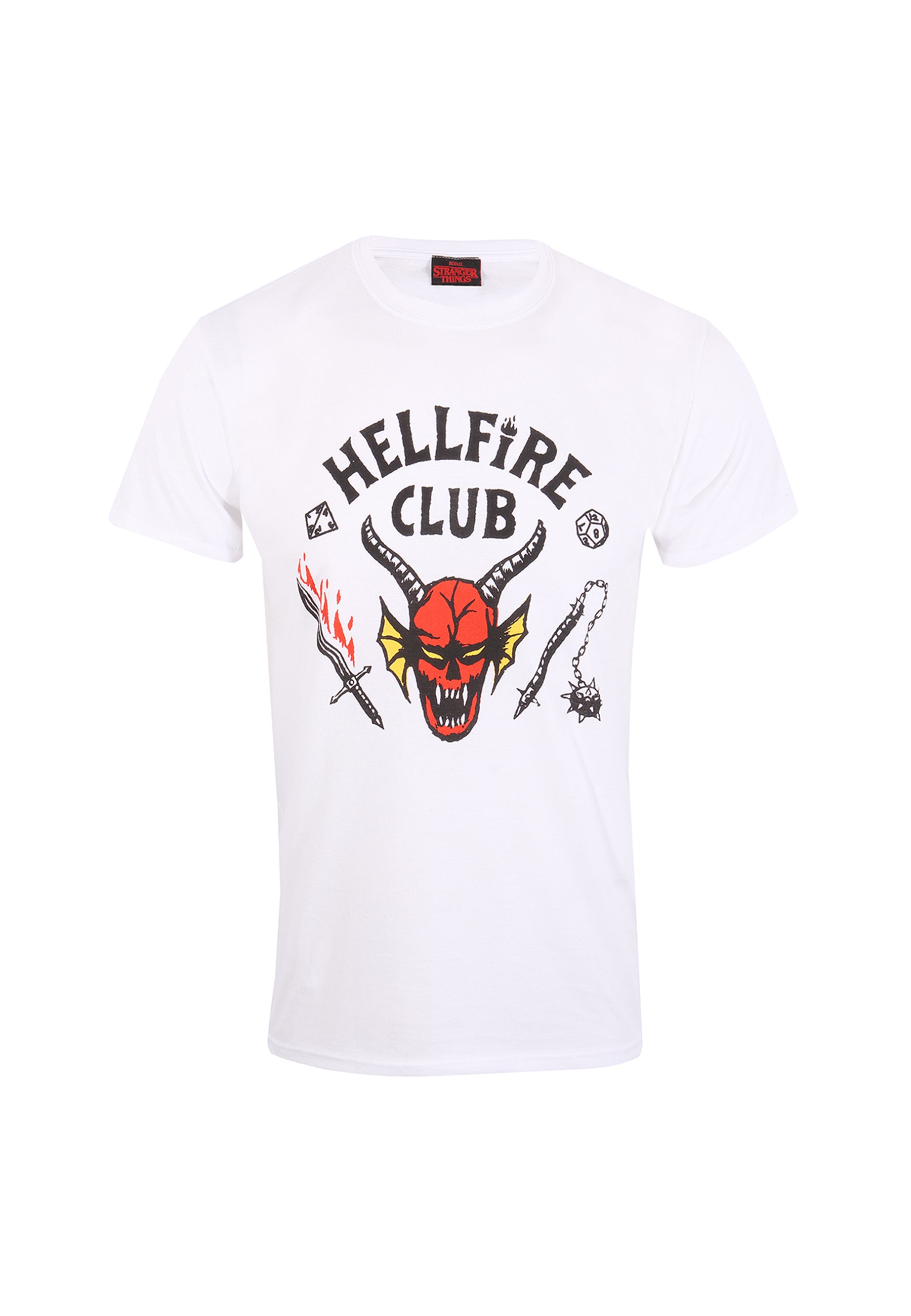 Stranger Things Tričko (Hellfire Club Logo T-shirt)