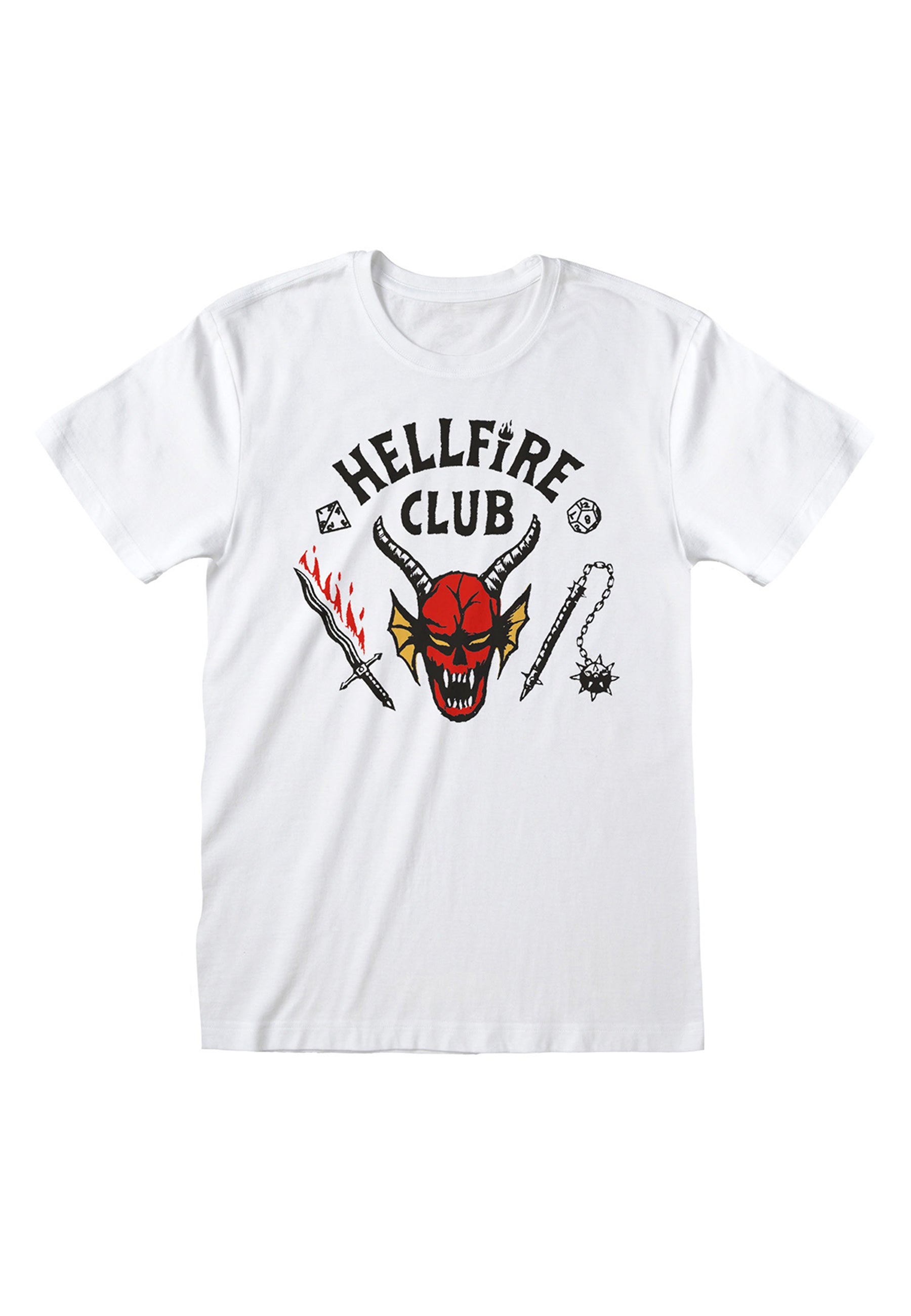 Stranger Things Tričko (Hellfire Club Logo T-shirt)